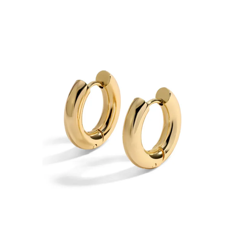 Chunky Water Resistant Hoops sold by Silver Lotus