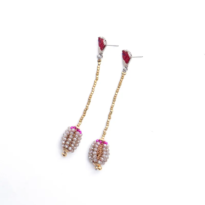 Velora Earrings - Berry Blush Set sold by Silver Lotus