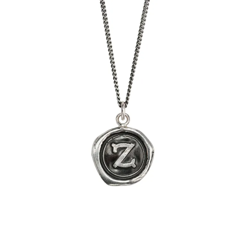 Silver Z Initial Talisman - Limited Edition sold by Silver Lotus