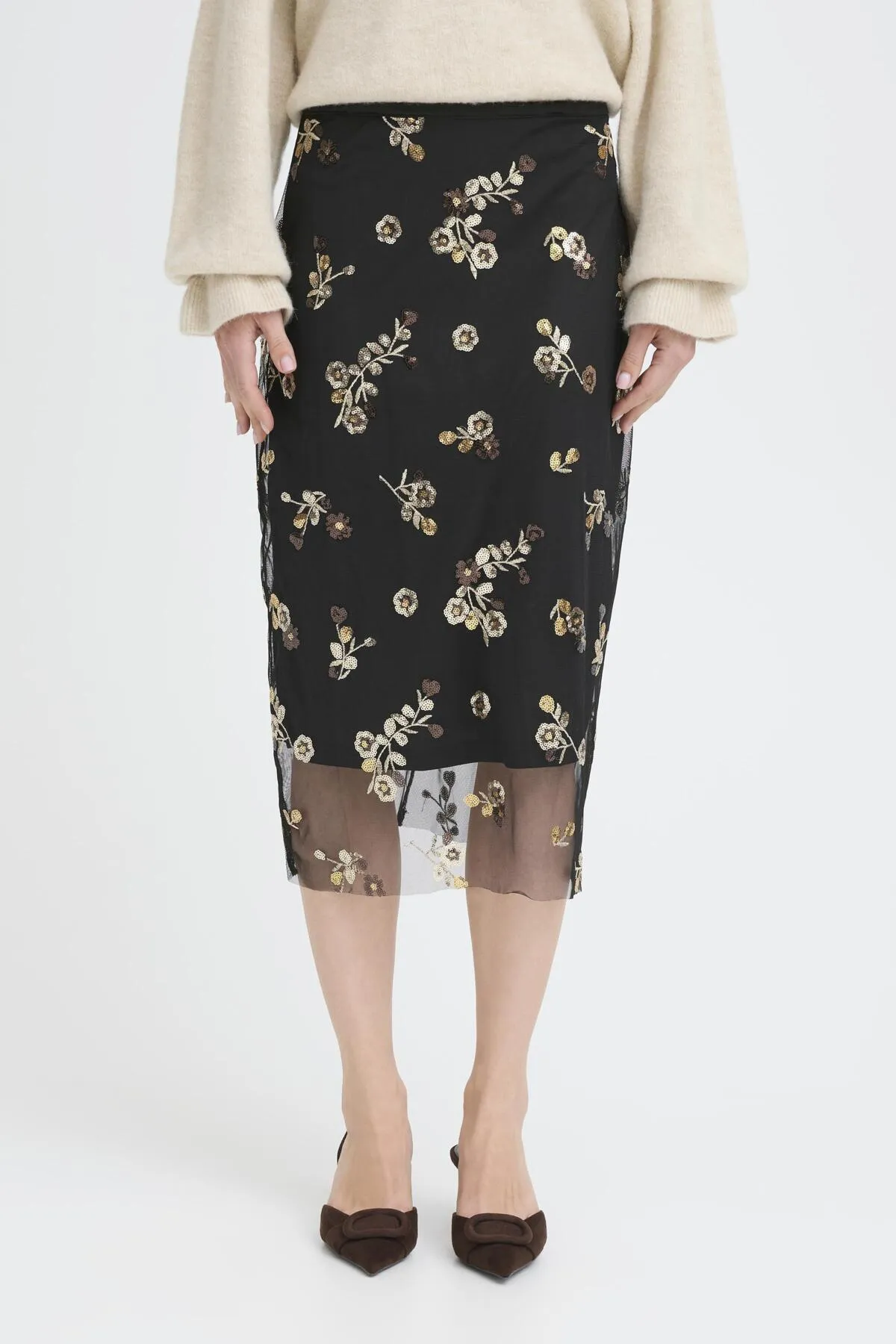 Renaz Pencil Skirt sold by Silver Lotus