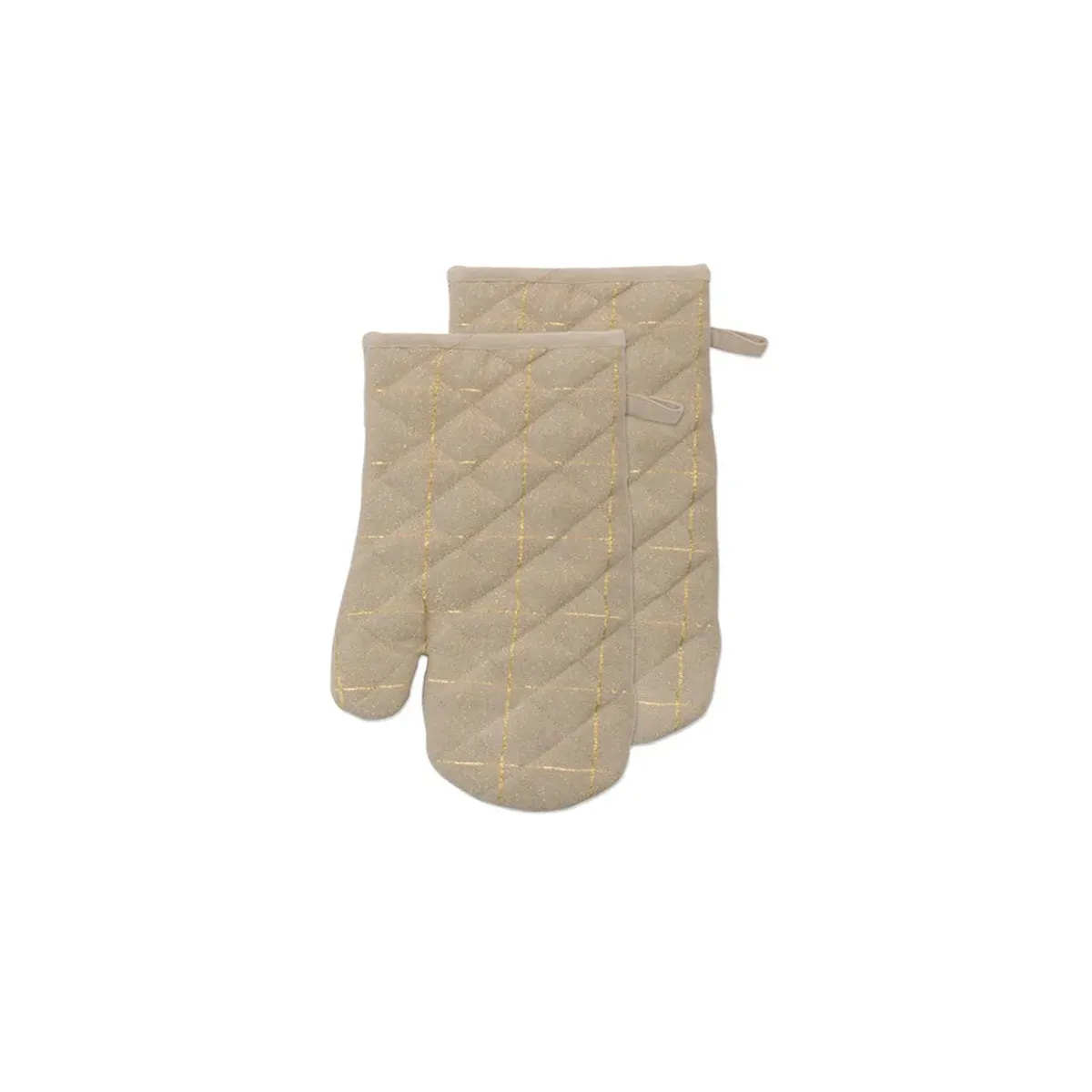 Soft Check Oven Mitts sold by Silver Lotus