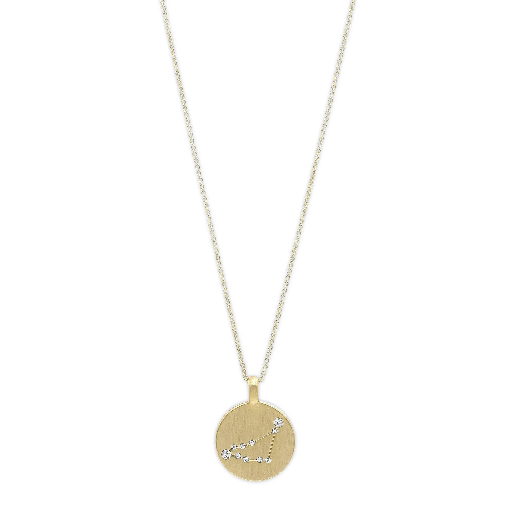 Capricorn Star Sign Gold Plated Necklace sold by Silver Lotus