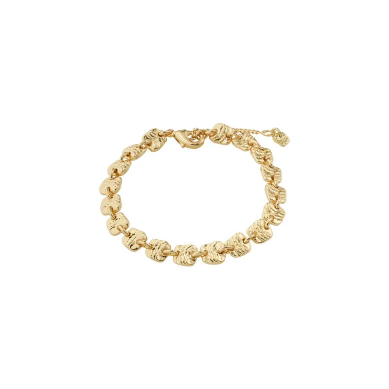 Sense Gold Plated Bracelet made by Pilgrim