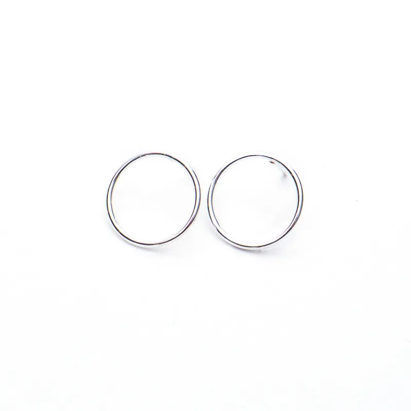 Silver Wire Cheerio Studs sold by Silver Lotus