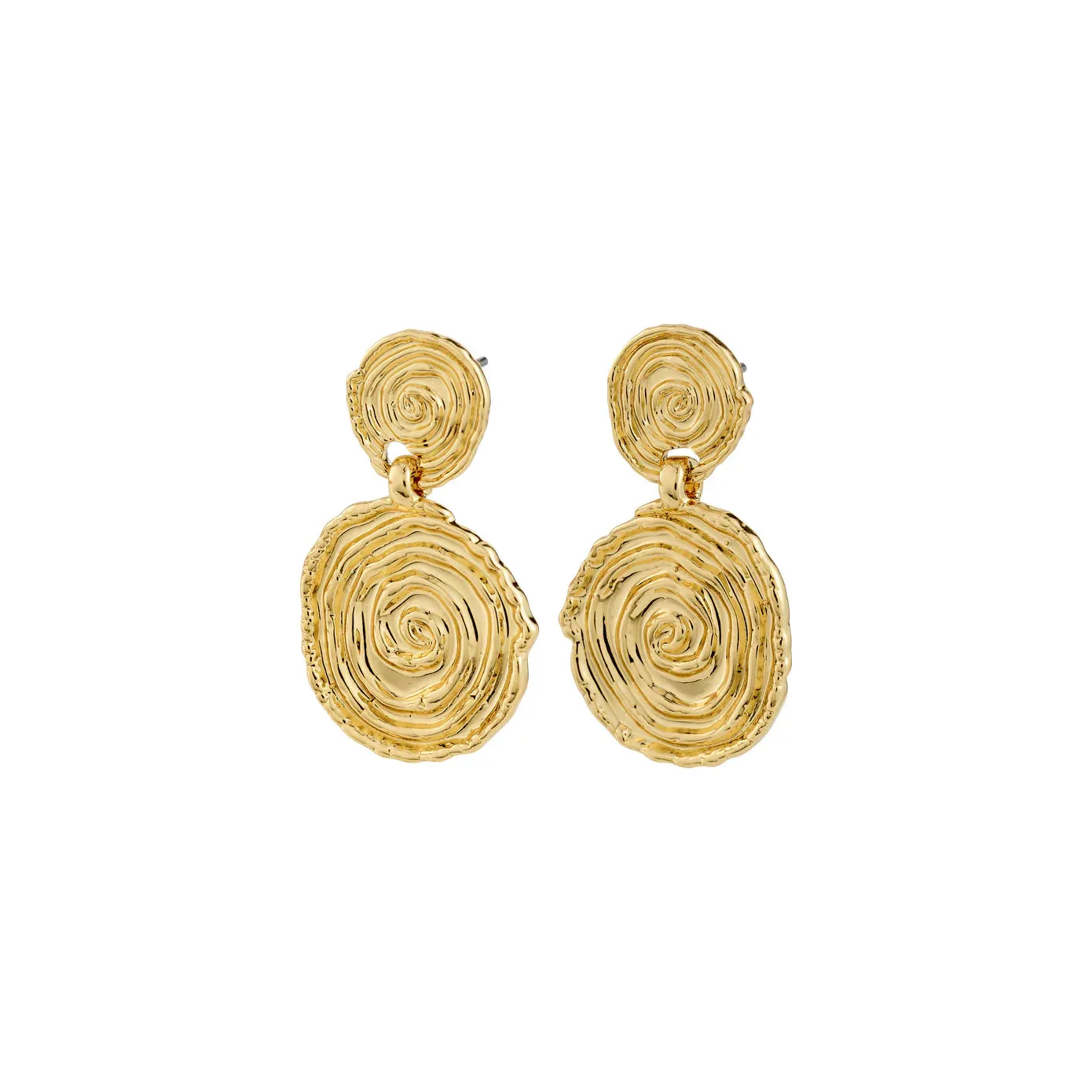 Air Gold Plated Earrings sold by Silver Lotus
