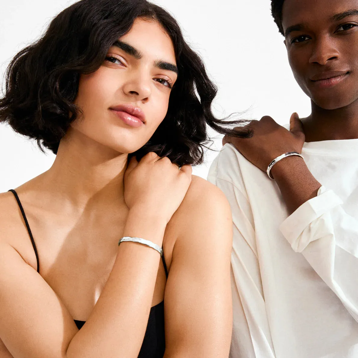 Ember Silver Plated Cuff sold by Silver Lotus product image thumbnail 2