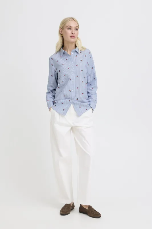 Fenix Embroidered Shirt made by Silver Lotus