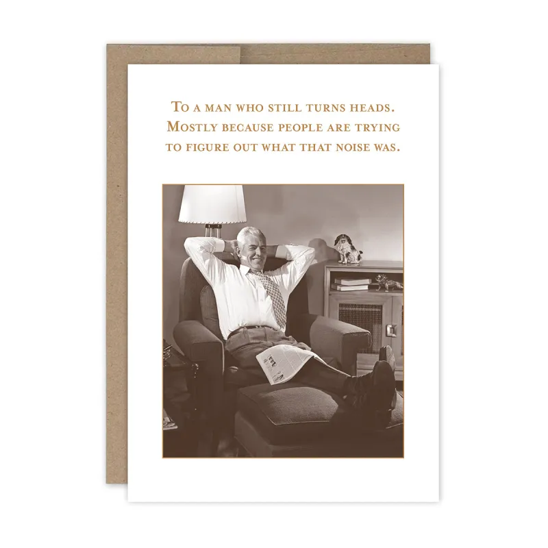Turns Heads Birthday Card made by Silver Lotus