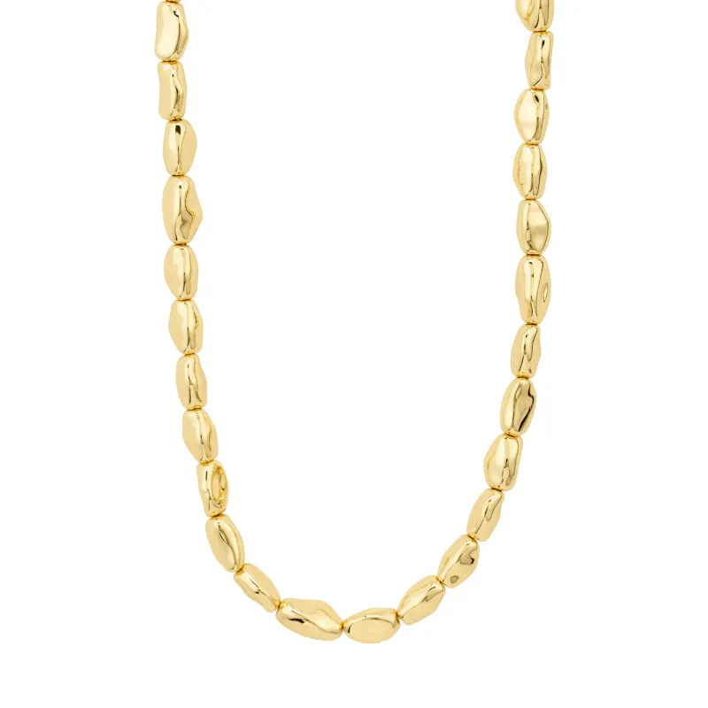 Presence Gold Plated Necklace made by Pilgrim