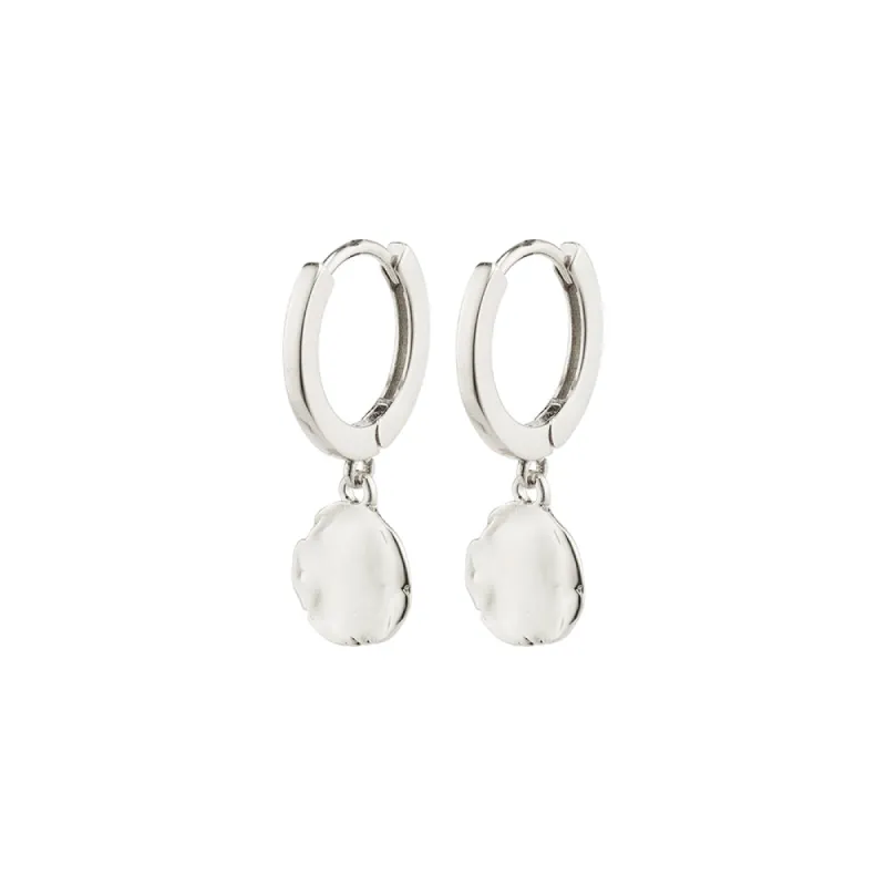 Precious Silver Plated Hoops sold by Silver Lotus