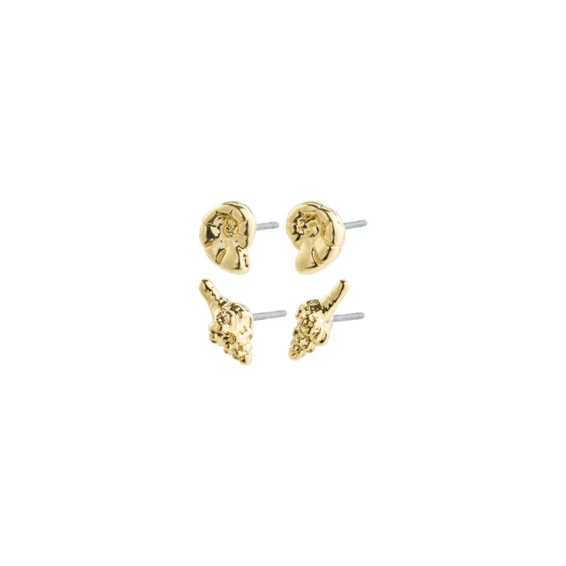 Force Gold Plated Earring Set sold by Silver Lotus