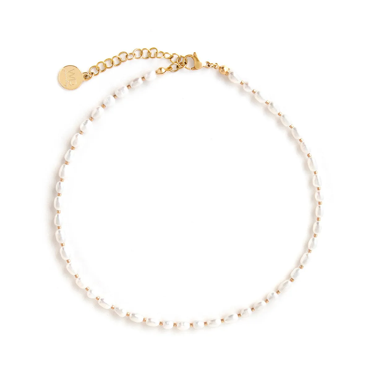 Filet Gold Necklace sold by Silver Lotus