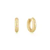 Gold Plated CZ Galaxy Huggies sold by Silver Lotus
