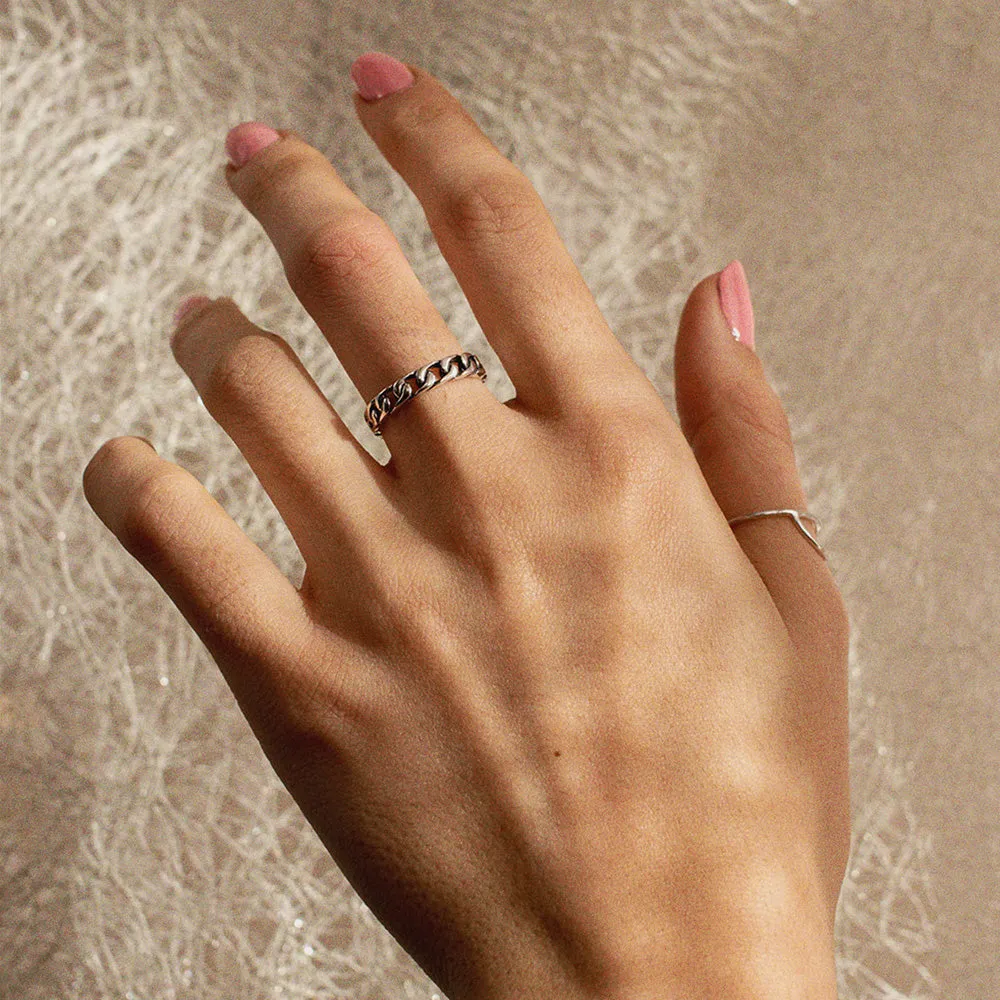 Silver Rope Ring sold by Silver Lotus product image thumbnail 2