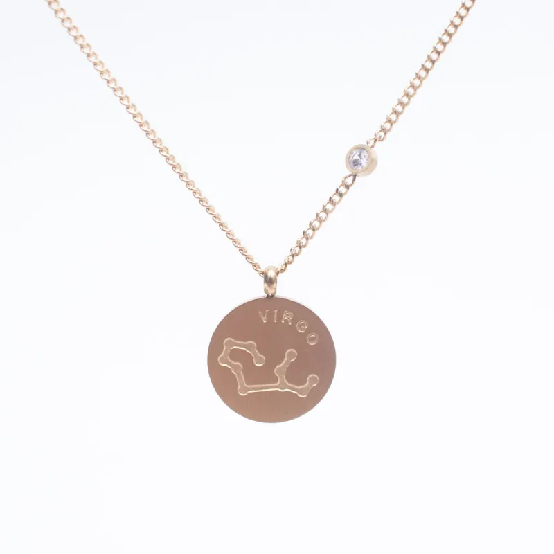 Virgo Constellation Necklace sold by Silver Lotus