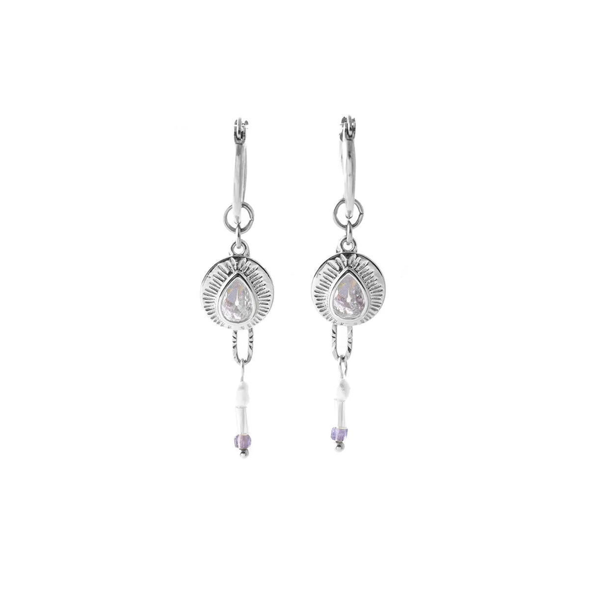 Renaud Silver Earrings sold by Silver Lotus product image thumbnail 4