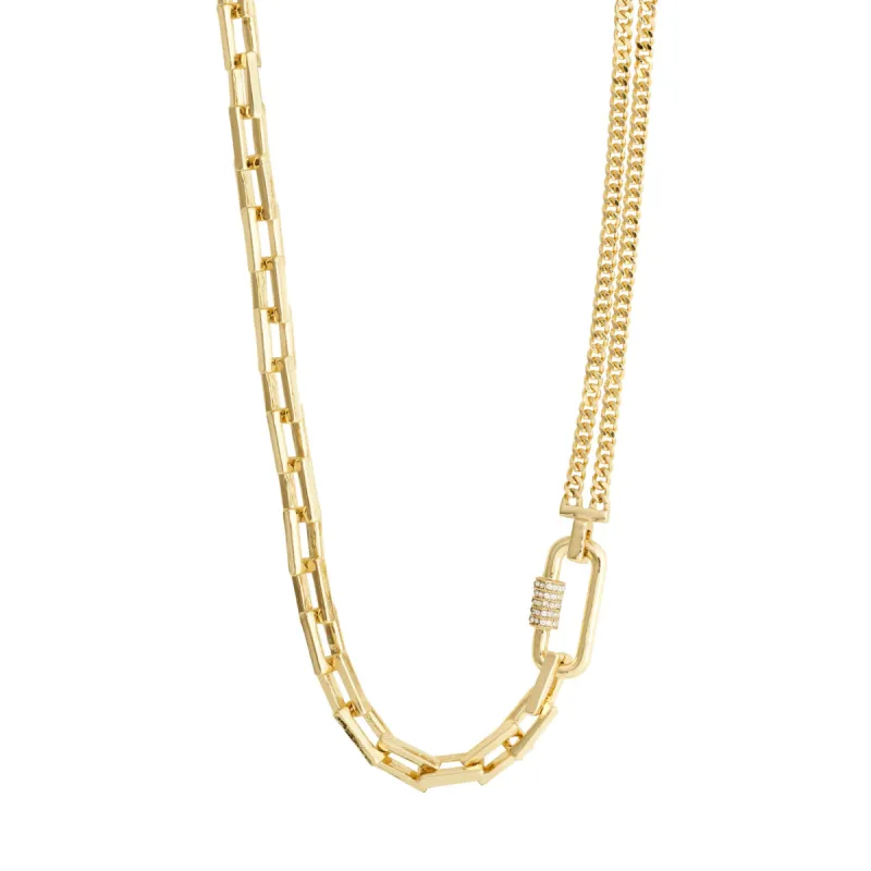 Be Gold Plated Cable Chain Necklace sold by Silver Lotus