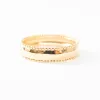 Gold Vermeil Wide Milgrain Edge Band sold by Silver Lotus