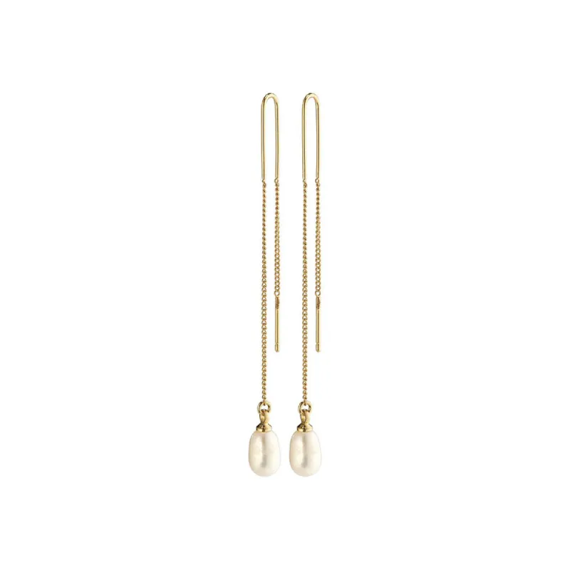 Chloe Gold Plated Earrings sold by Silver Lotus