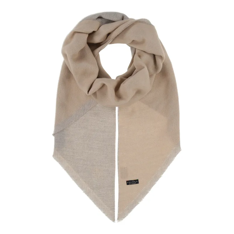 Solid Doubleface Recycled Bias Scarf sold by Silver Lotus