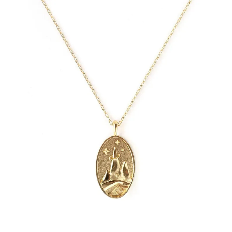 Capricorn Zodiac Necklace sold by Silver Lotus