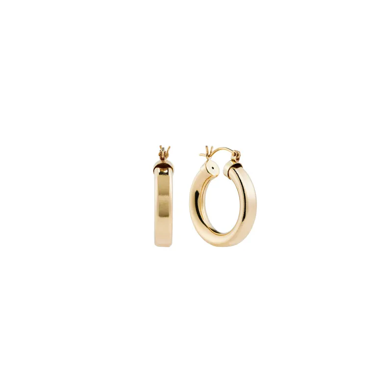 Bardot Gold Hoops sold by Silver Lotus