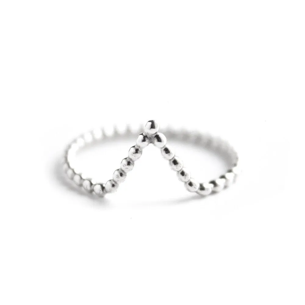 Peak Silver Ring sold by Silver Lotus