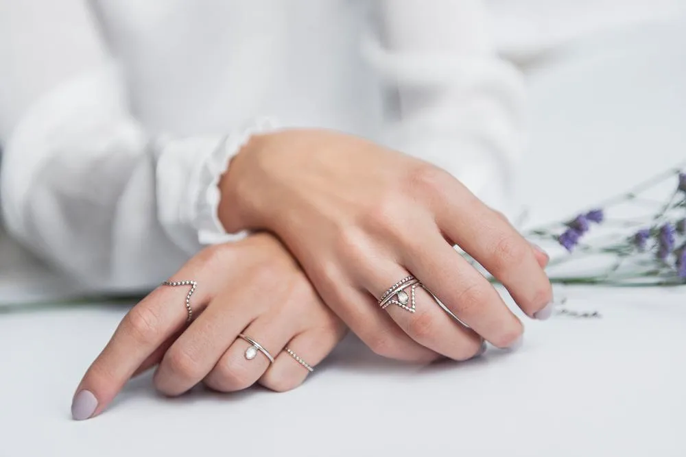 Peak Silver Ring sold by Silver Lotus product image thumbnail 4