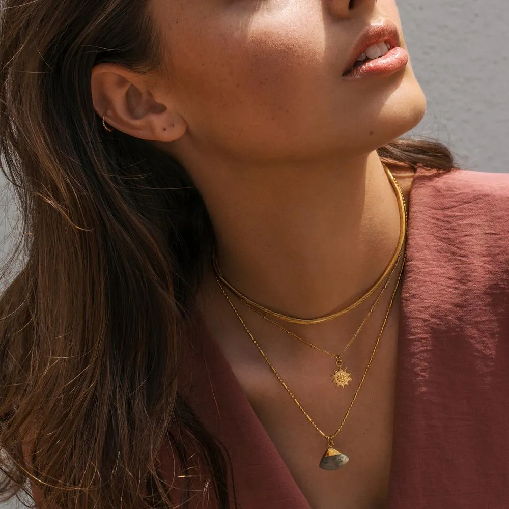 Sunny Gold Necklace sold by Silver Lotus product image thumbnail 2