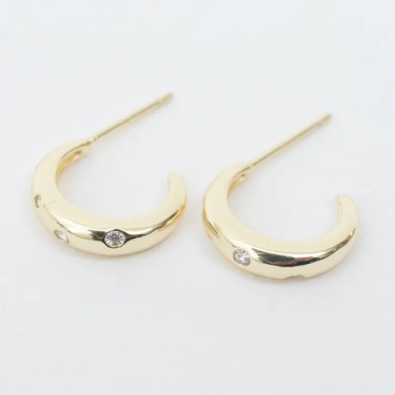 Scattered Cubic Dome Hoops sold by Silver Lotus