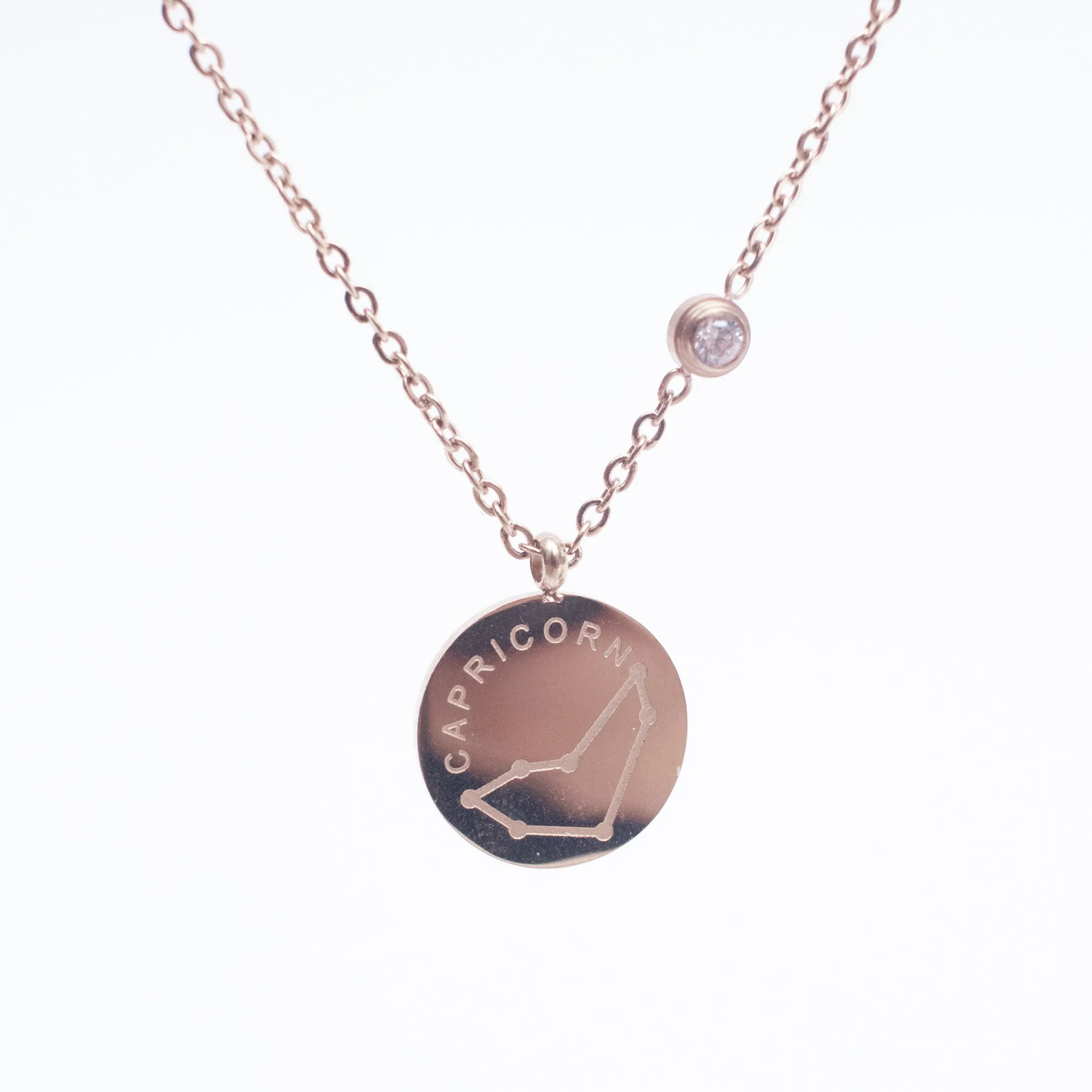Capricorn Constellation Necklace sold by Silver Lotus product image thumbnail 4