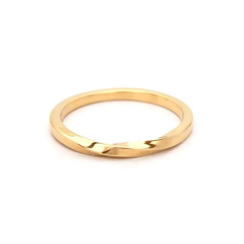 Helix Gold Vermeil Ring sold by Silver Lotus