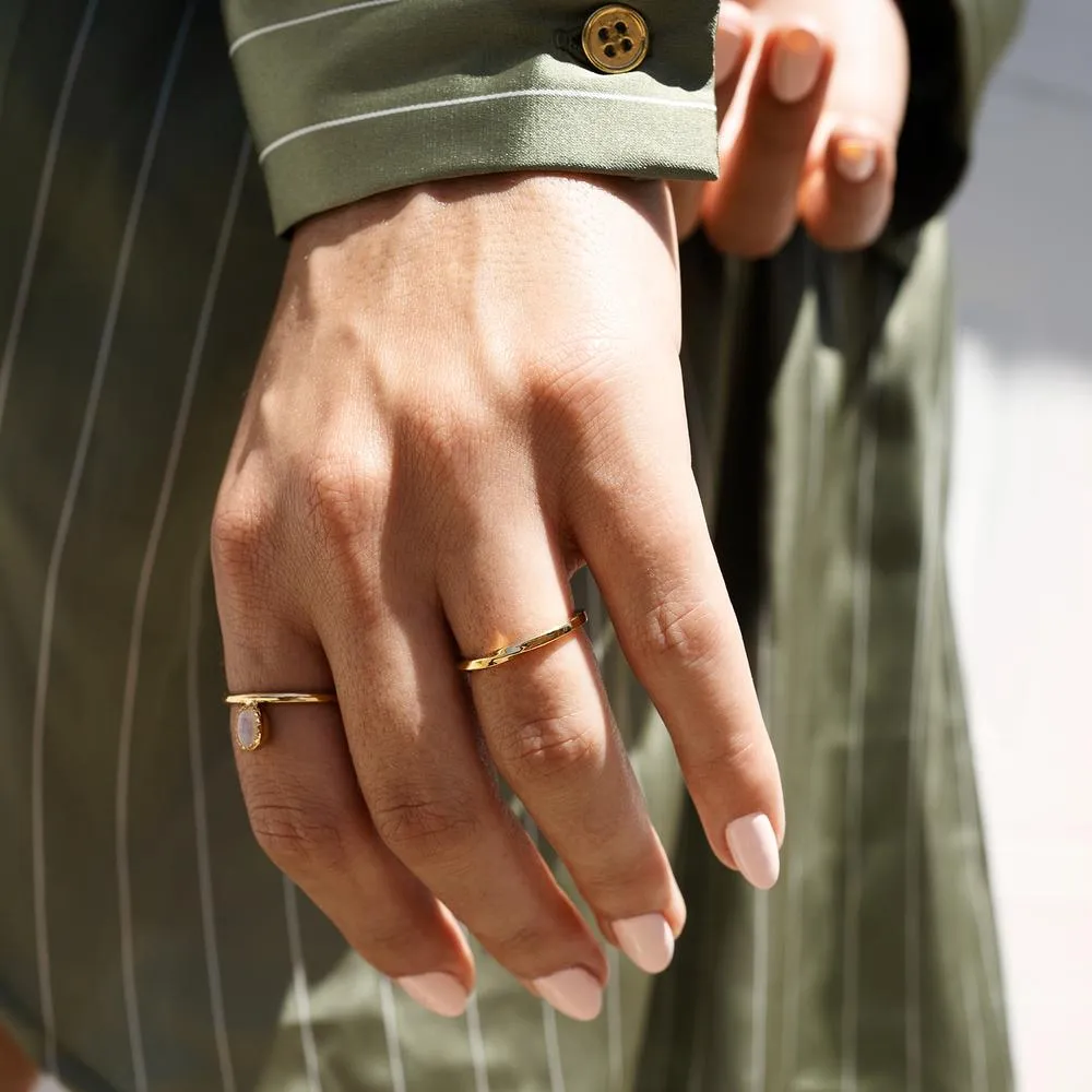 Helix Gold Vermeil Ring sold by Silver Lotus product image thumbnail 5