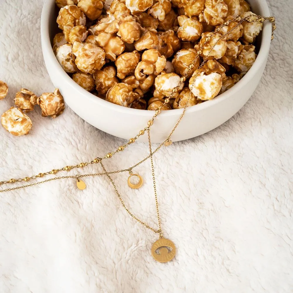 Relic Gold Necklace sold by Silver Lotus product image thumbnail 3