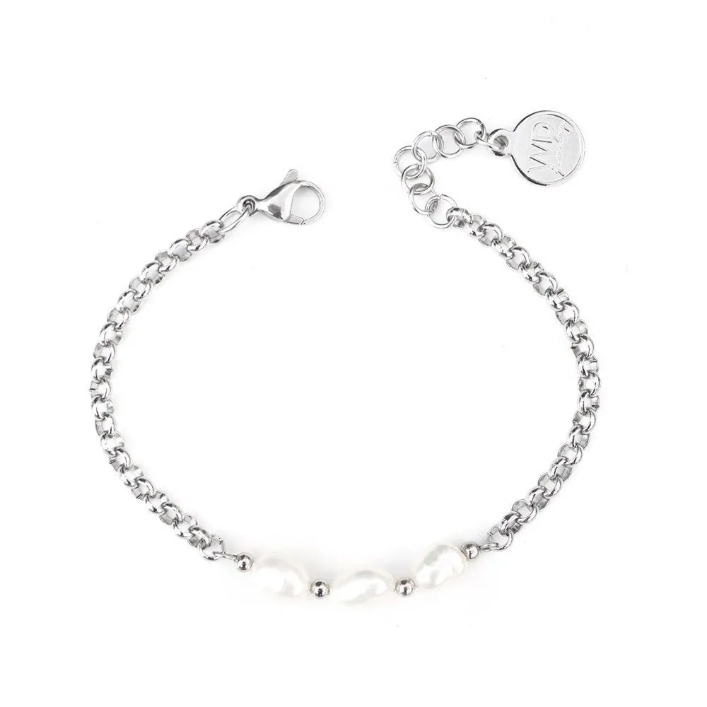 Ivory Silver Bracelet sold by Silver Lotus