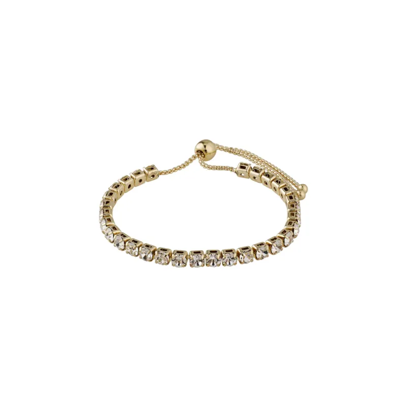 Lucia Gold Plated Crystal Bracelet sold by Silver Lotus