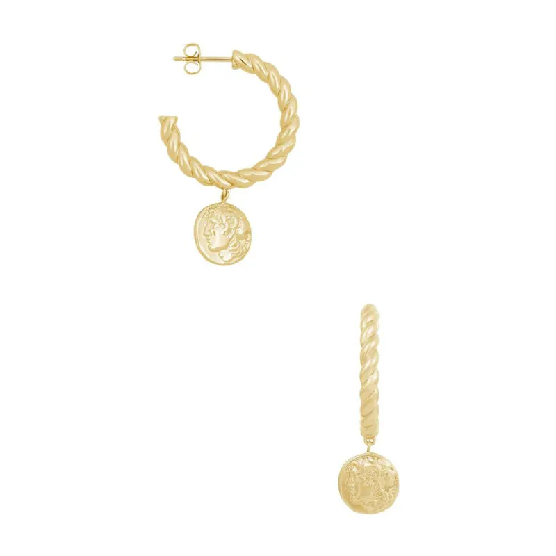 Ophelia Hoops sold by Silver Lotus