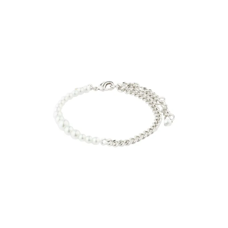 Relando Silver Plated Pearl Bracelet sold by Silver Lotus