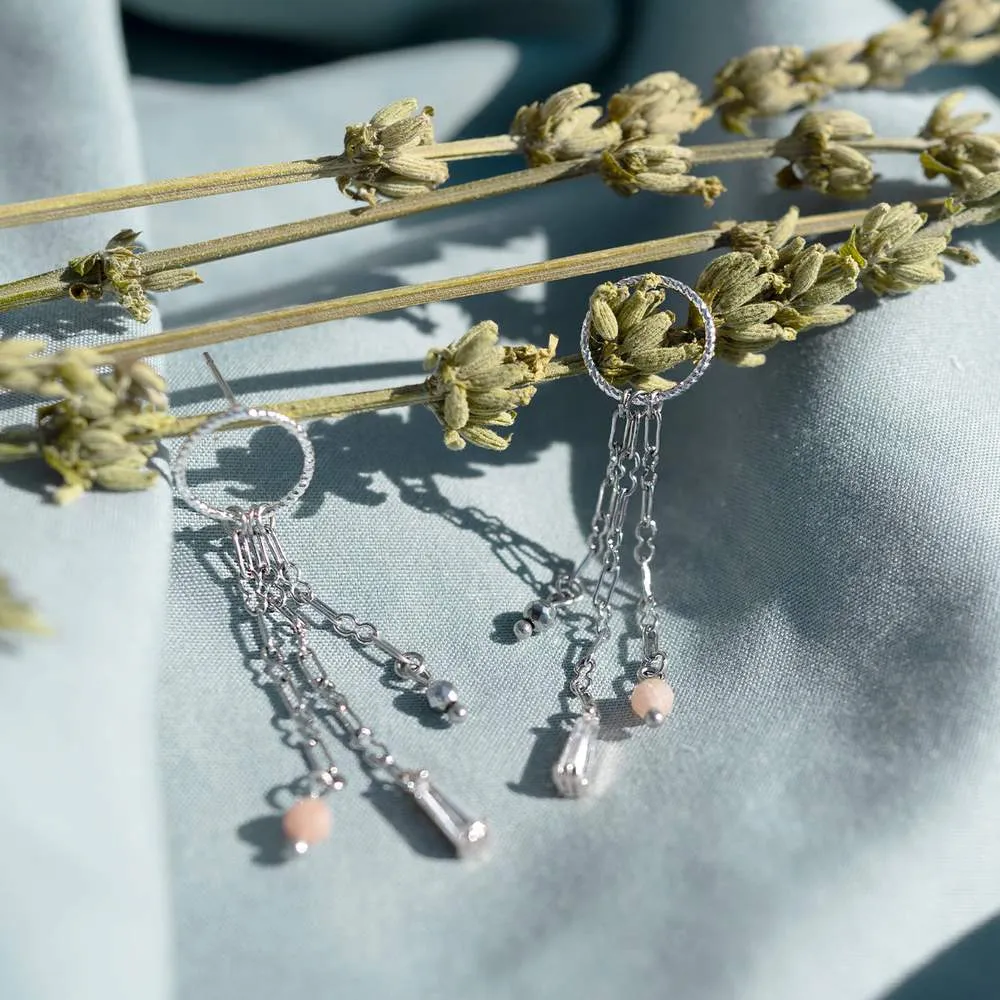 Charlie Silver Earrings sold by Silver Lotus product image thumbnail 4