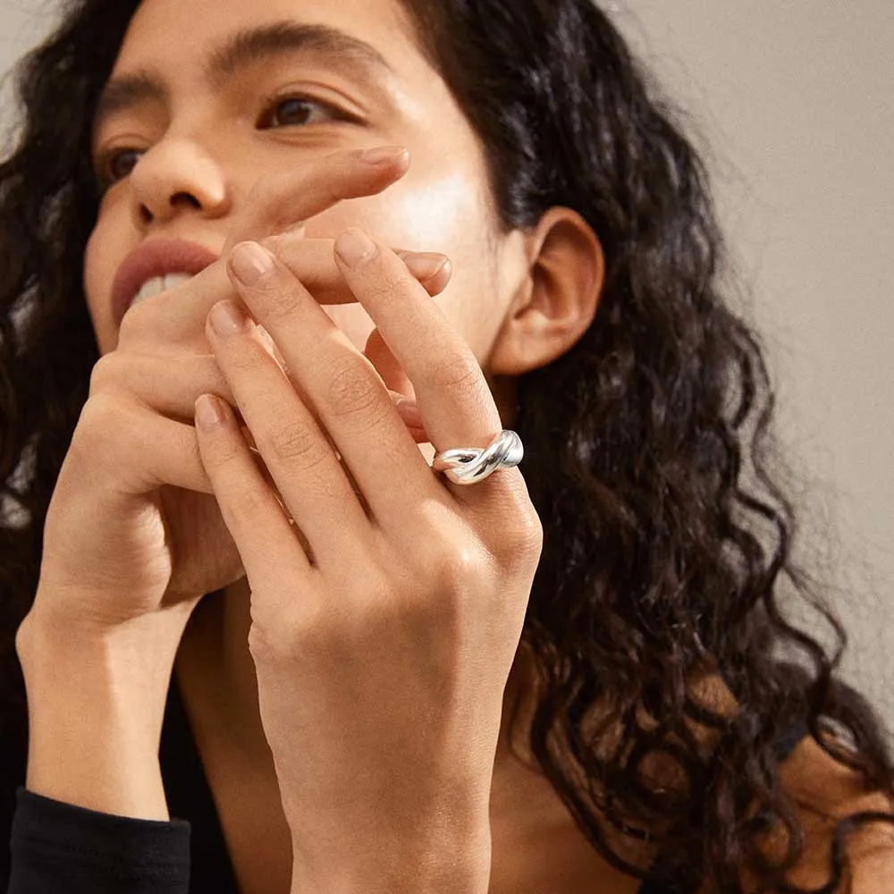 Belief Silver Plated Ring sold by Silver Lotus product image thumbnail 2