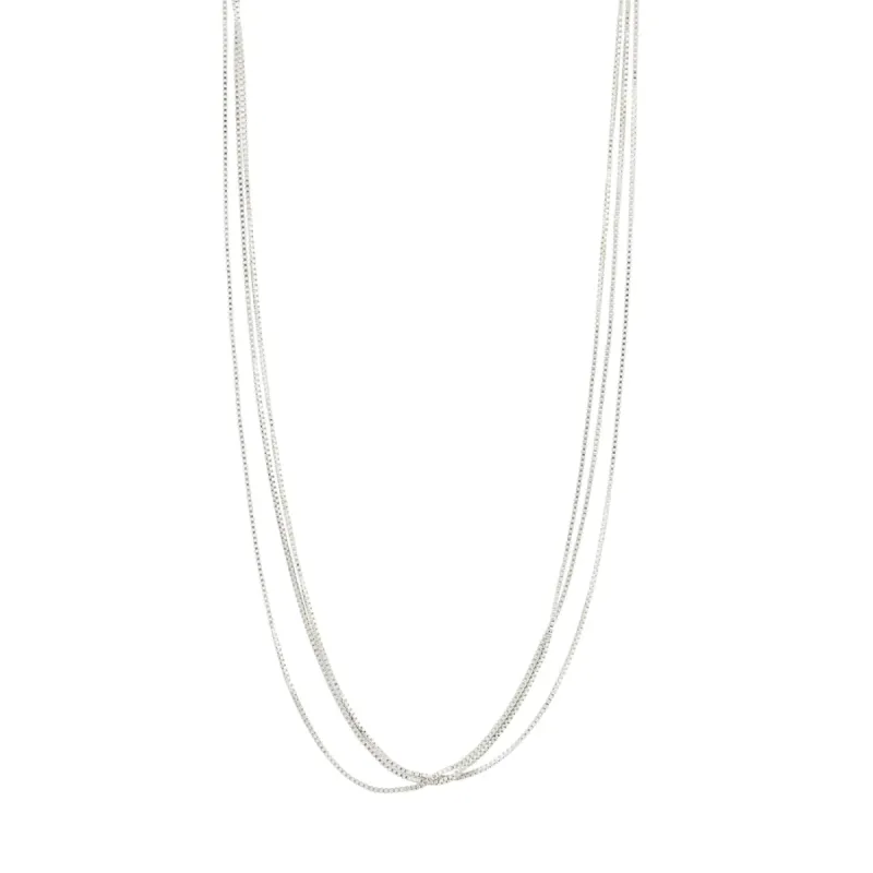 Live 3-in-1 Silver Plated Necklace sold by Silver Lotus