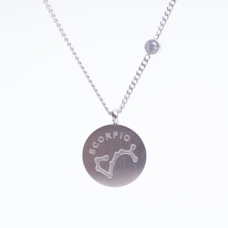 Scorpio Constellation Necklace sold by Silver Lotus