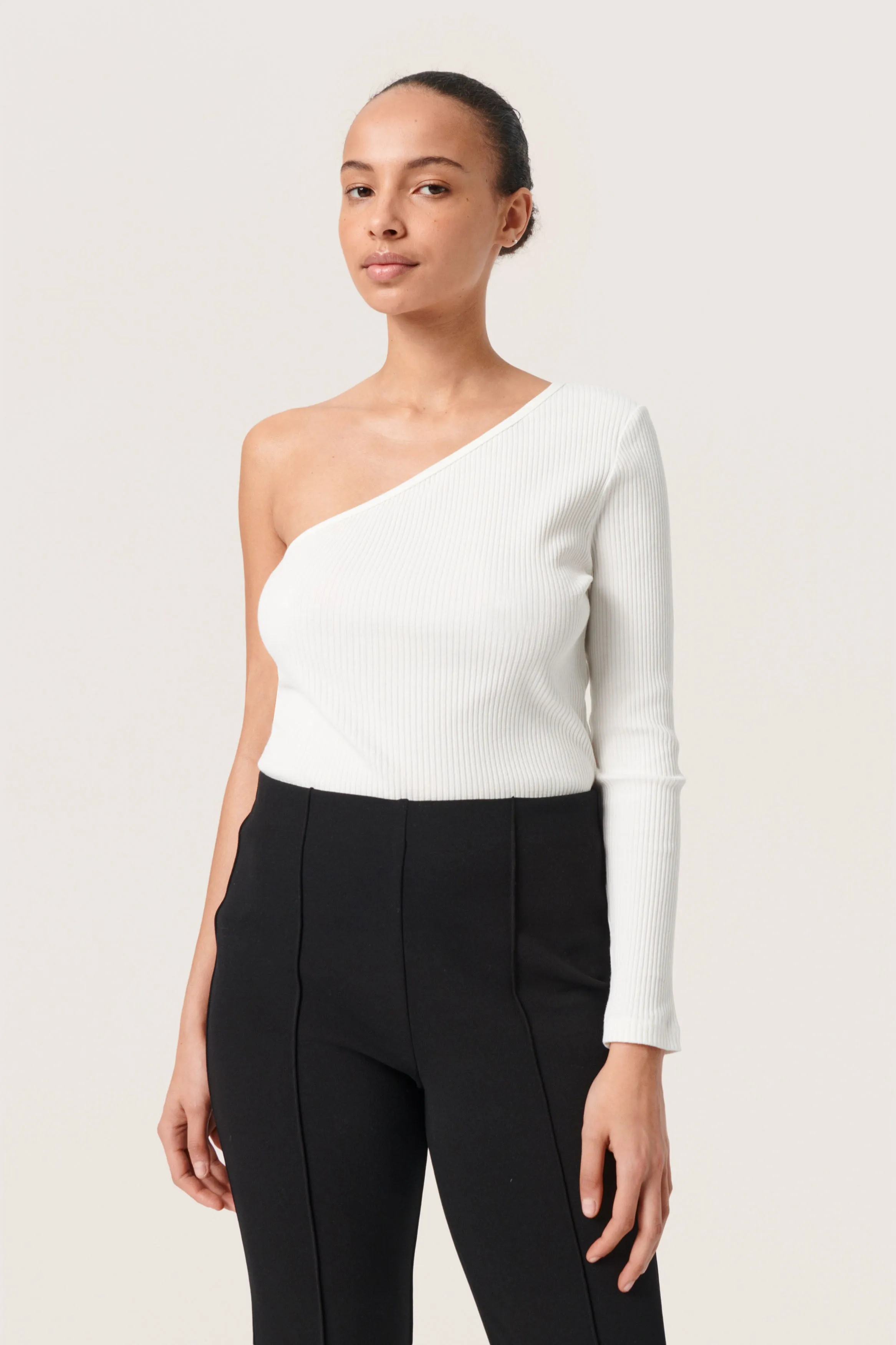 Simone One Shoulder Long Sleeve Top sold by Silver Lotus product image thumbnail 2