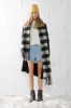 Plaid Pattern Mohair Scarf sold by Silver Lotus
