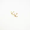 Gold Vermeil Anchor Studs sold by Silver Lotus