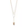Jolene Rose Gold Plated Necklace sold by Silver Lotus