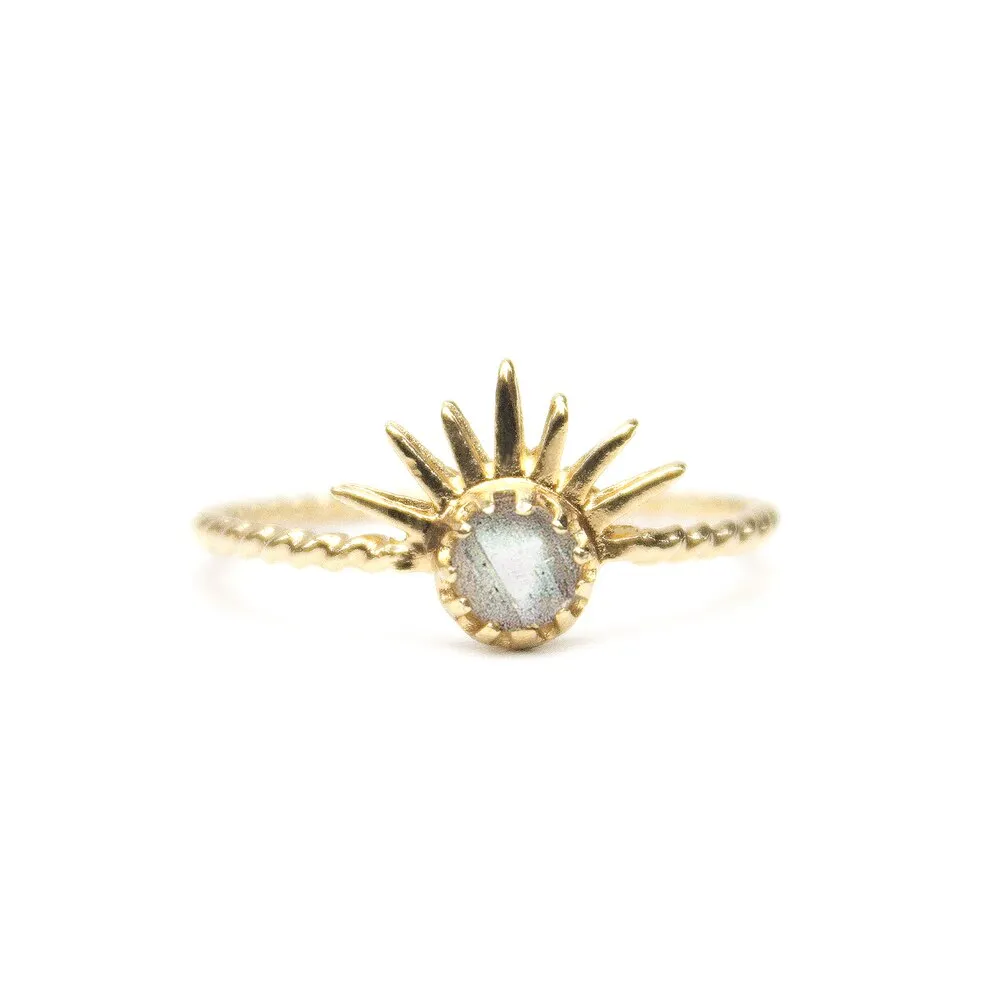 Solar Gold Vermeil Ring sold by Silver Lotus product image thumbnail 5