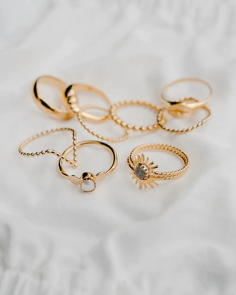 Solar Gold Vermeil Ring sold by Silver Lotus product image thumbnail 3