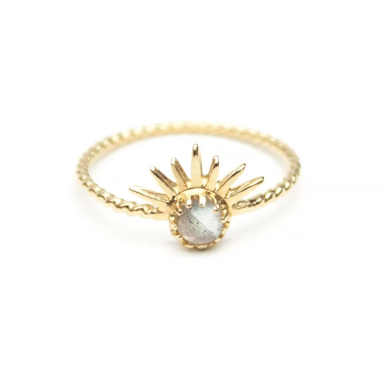Solar Gold Vermeil Ring sold by Silver Lotus