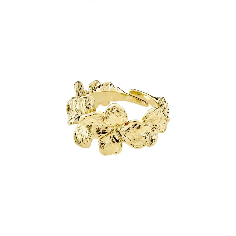 Echo Gold Plated Ring sold by Silver Lotus